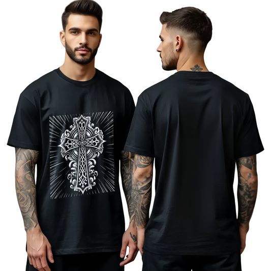 Chrome Hearts European Retro Cross T-Shirt