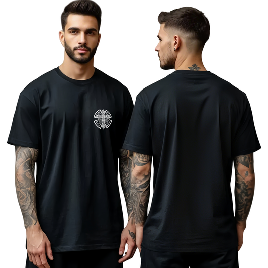Chrome Hearts Small Cross Pattern T-Shirt