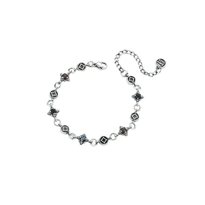 Chrome Hearts Cross Zircon Bracelet