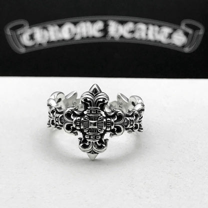 Chrome Hearts Cross Opens Ring