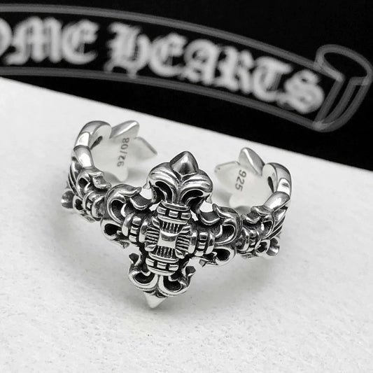 Chrome Hearts Cross Opens Ring