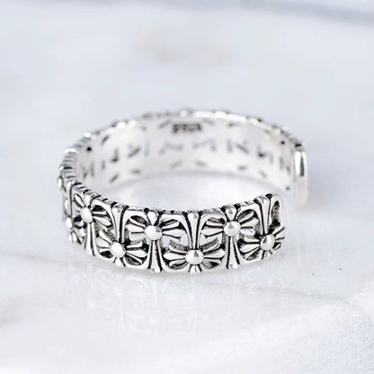 Chrome Hearts Cross Hollow Ring