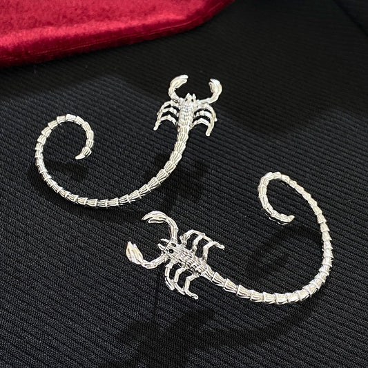 Chrome Hearts Dark Scorpion Earrings