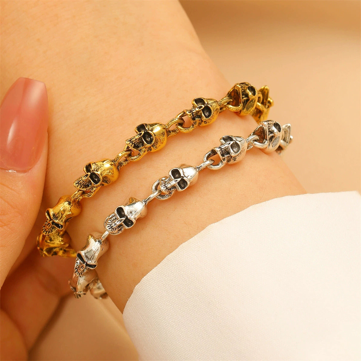 Chrome Hearts Skull Bracelet