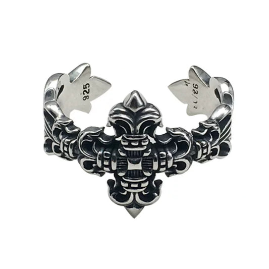 Chrome Hearts Cross Opens Ring