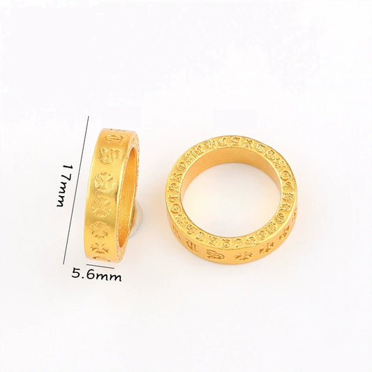 Chrome Hearts Letter Ring