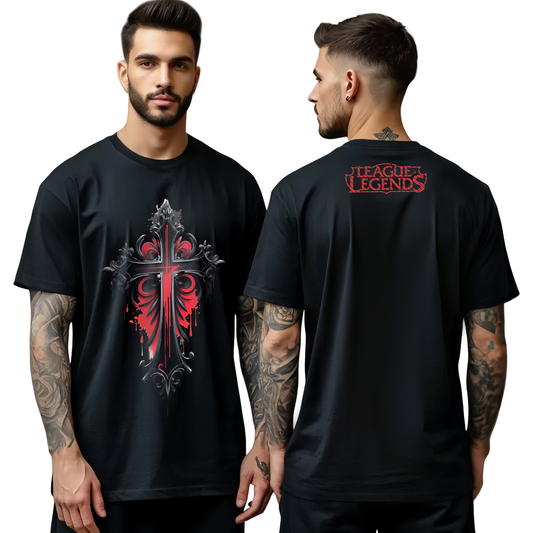 Chrome Hearts Bloody Gothic Cross T-Shirt