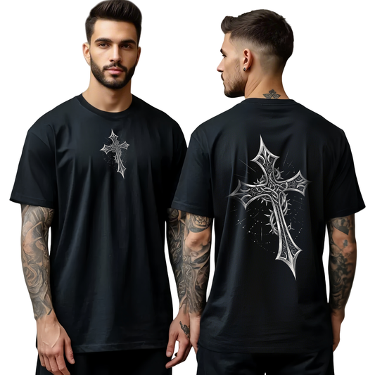 Chrome Hearts Thorn Cross T-Shirt