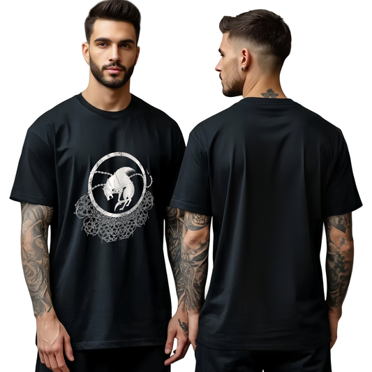 Chrome Hearts Chain Bound Wolf T-Shirt
